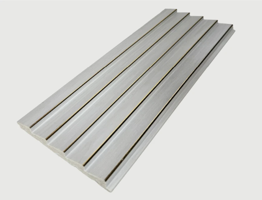 Víceřadý dřevěný PS dekorativní nástěnný obkladový panel