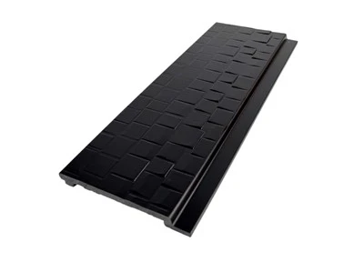 Moderní nástěnný panel z černé mozaiky PS